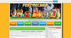 Desktop Screenshot of festyny.info